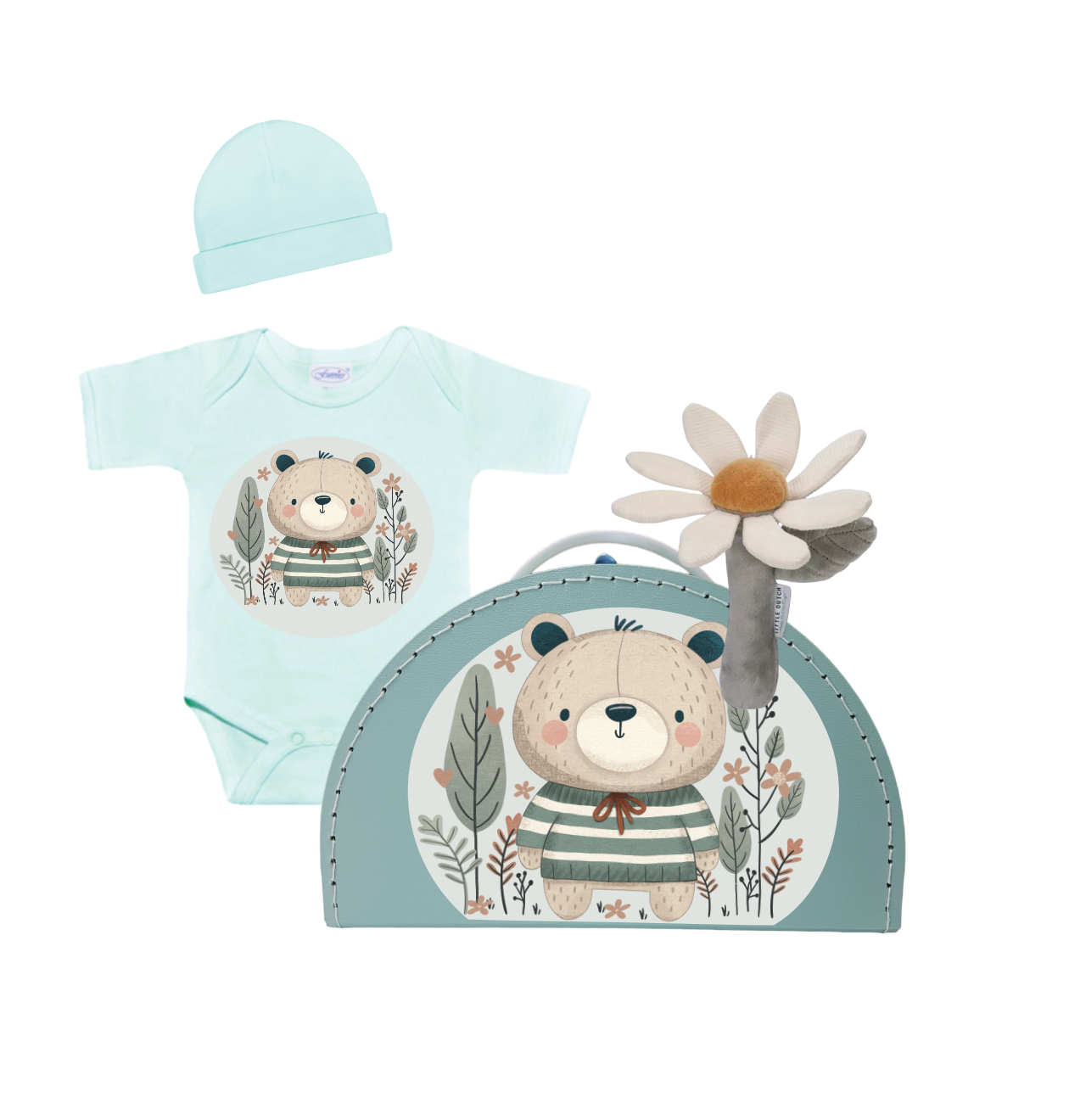 Cadeaupakket geboorte | Mint L