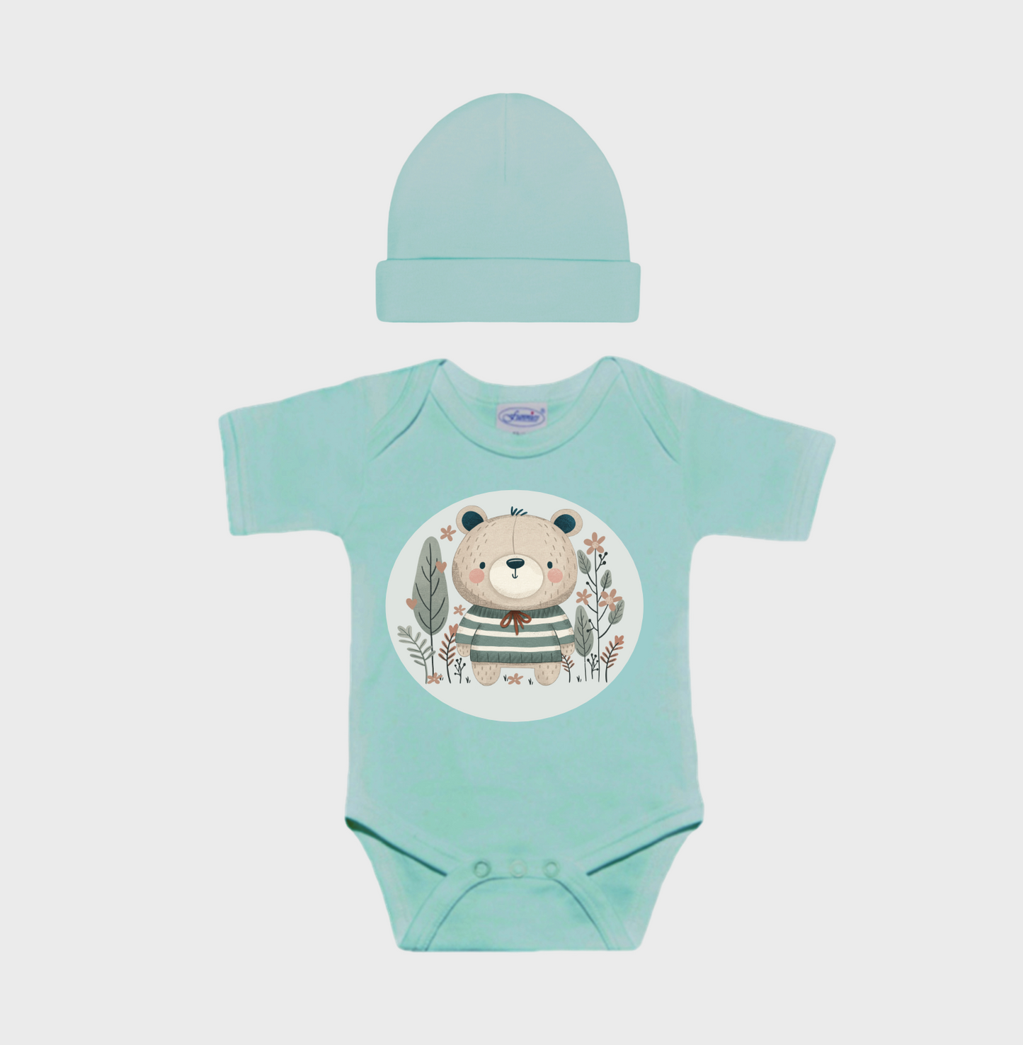 Cadeaupakket geboorte | Mint XL
