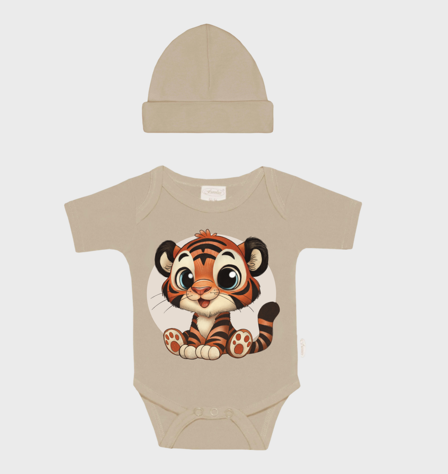 Cadeaupakket geboorte | Beige XL