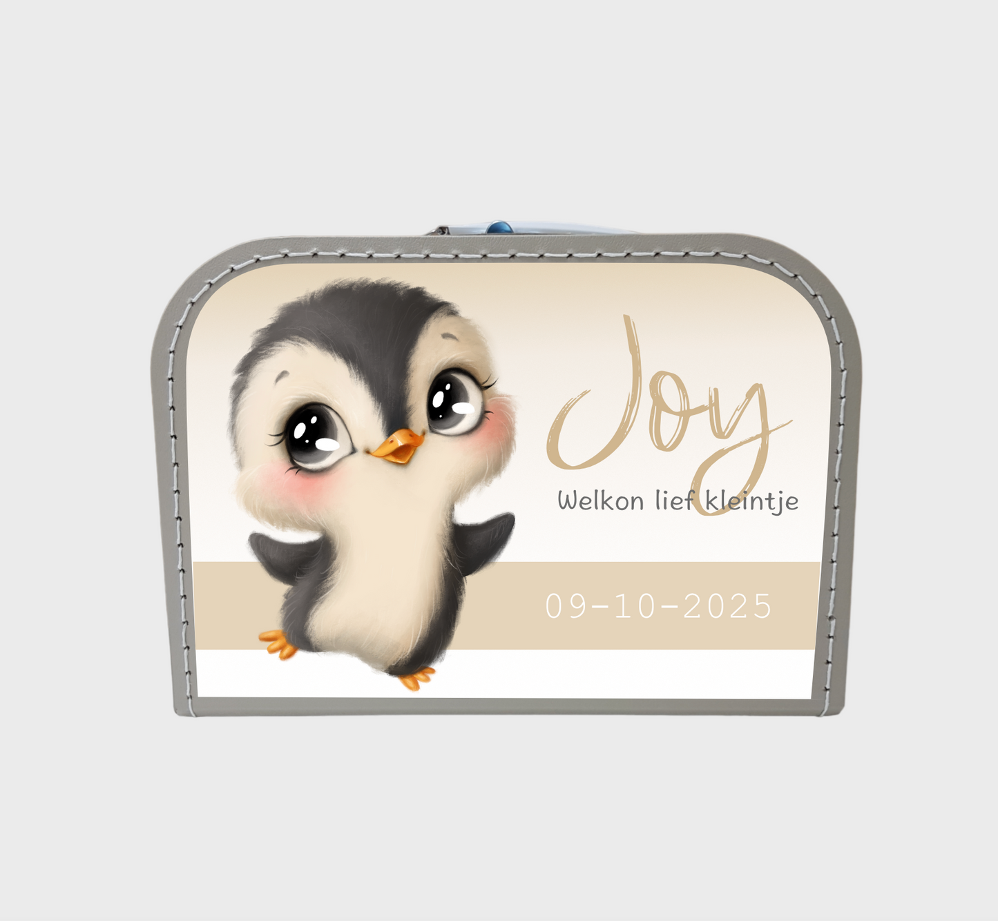 Geboortekoffertje | Pinguin