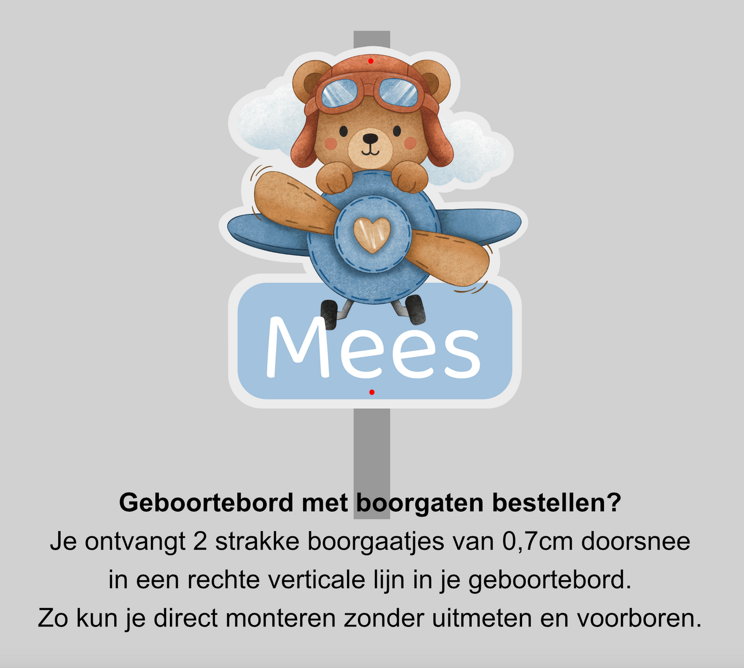 Geboortebord tuin | Baby, meisje