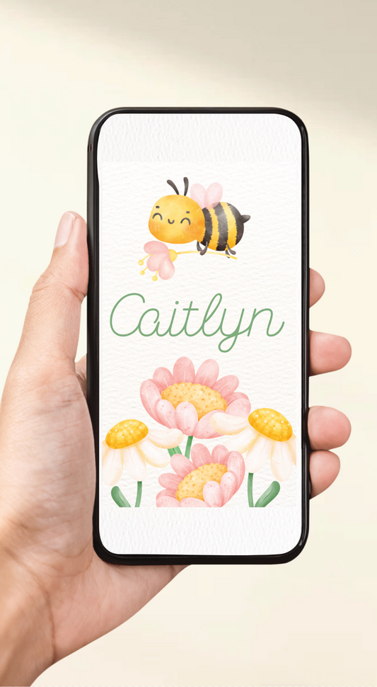 Digitaal geboortekaartje, op maat gemaakt om te delen via WattsApp, Instagram, Facebook of e-mail.