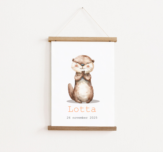 Poster met posterhangers | Otter