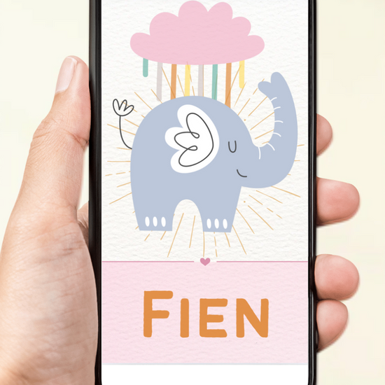 Digitaal geboortekaartje